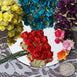144 Red Paper Mini Flower Roses For DIY Wedding Card Craft Party Favors Decorations