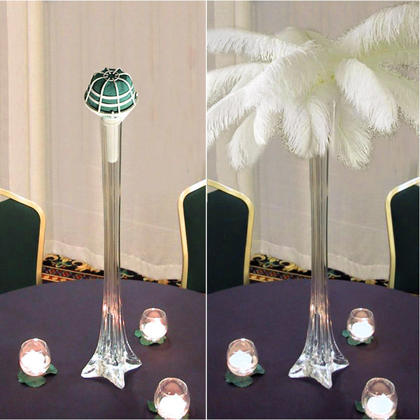 6 PCS Wholesale Bridal Wedding Foam Bouquet Holders  For Vase Centerpieces