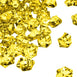 Yellow Acrylic Ice Rock Crystals Wedding Party Event Table Vase Decoration - 300/pk