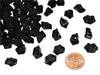 Black Mini Acrylic Ice Rock Crystals Wedding Party Event Table Vase Decoration - 400/pk