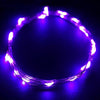 90" Purple Starry String Lights Battery Operated with 20 Micro Bright LEDs