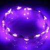 90" Purple Starry String Lights Battery Operated with 20 Micro Bright LEDs