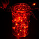 90" Red Starry String Lights Battery Operated with 20 Micro Bright LEDs