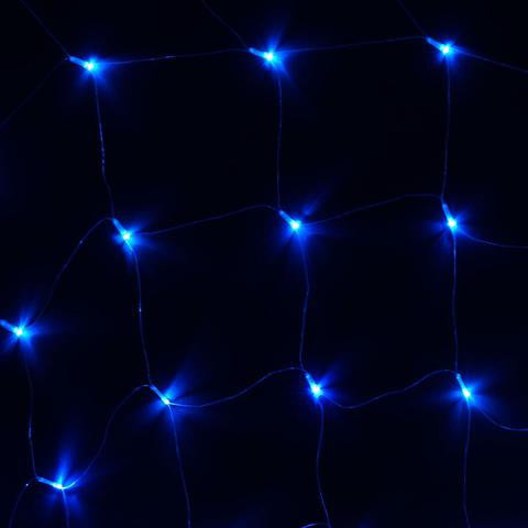 20ft x 10ft Twinkle In The Night LED Lights for Backdrops - Blue
