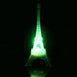 Quixotic Light Changing Acrylic 10" Eiffel Tower