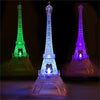 Quixotic Light Changing Acrylic 10" Eiffel Tower