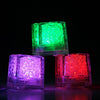 Automatic Submersible Waterproof  LED Ice Cubes RGB for Vase Wedding Party Fish Tank -Assorted-12pcs
