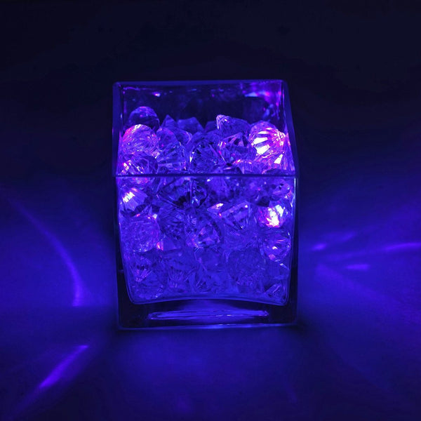 Light The Way 12pcs Purple LED Floralyte Vase Lights