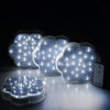 23 LED Wedding Party Vase Base Lights with REMOTE - White - 4 PCS