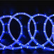 33FT DOWN THE RABBIT HOLE Rope Lights Blue LED