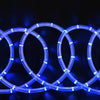 33ft 250 LED Blue Rope Lights for Garden Patio Party Indoor Outdoor Decoration