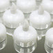 Submersible LED Waterproof Tea Lights for Vase Wedding Party Fish Tank - White-12pcs