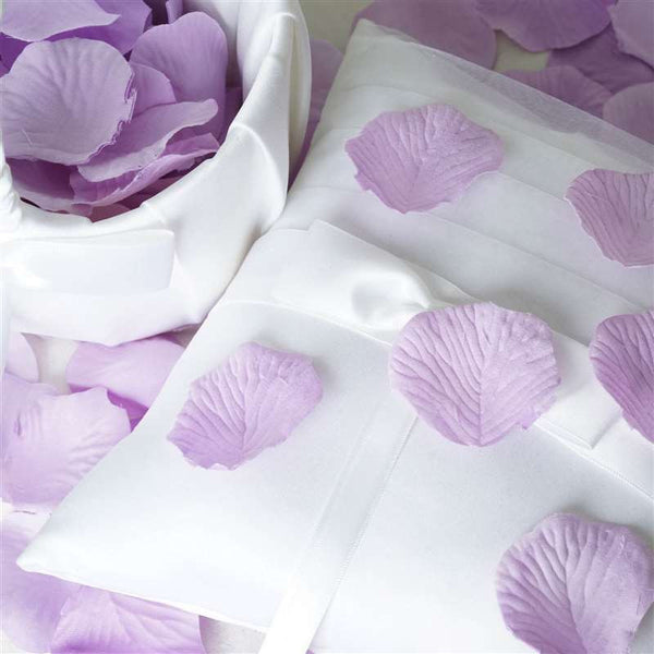 500 Silk Rose Petals For Wedding Party Table Confetti Decoration - Lavender