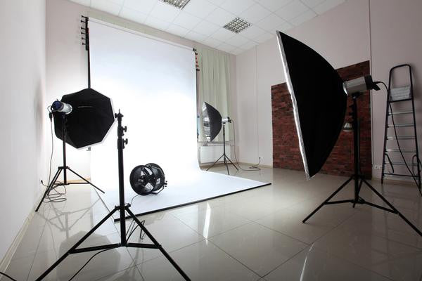 Photography Photo Portrait Studio 600W Day Light Black/Silver Umbrella Continuous Lighting Kit