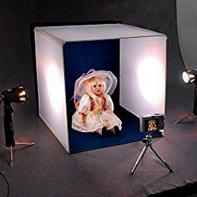 16” x 16” Table Top Photo Photography Studio Lighting Light Tent Kit in a Box