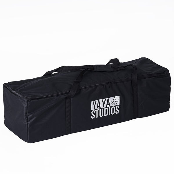 10Ft Background Support System, 600W 6500K White Umbrella Lighting Photo Video Studio Kit With Chromakey Background Muslins (Green Black White) - Free Carry Case