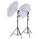 1200 Watts White Umbrella Soft box Continuous Lighting Photo Video Studio Kit With Chromakey Background Muslins (Green Black White)
