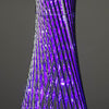 24" Color Changing  LED Spiral Metal Wedding Event Party Tower Columns - 1 PCS
