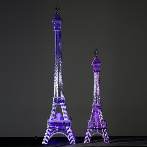 57" Color Changing LED Metal Eiffel Tower Wedding Event Party Columns - 1PCS