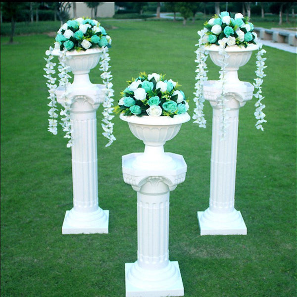 36" Tall Empire Roman Decorative Wedding Columns - 4 PCS - Height Adjustable