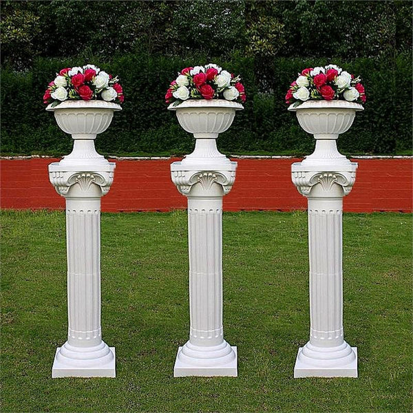 36" Tall Empire Roman Decorative Wedding Columns - 4 PCS - Height Adjustable
