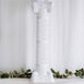 4 PCS Height Adjustable Artistic Roman Wedding Columns Plant Stand -  41" Tall