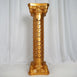 41" Tall Gold Venetian Artistic Roman Wedding Decorative Columns - 4PCS/Set