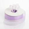 7/8" x 25 Yards Sheer Organza Ribbon - Lavender