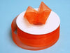 7/8" Organza Ribbon-Coral Orange