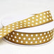 7/8" Polka Dot Ribbon-Chocolate