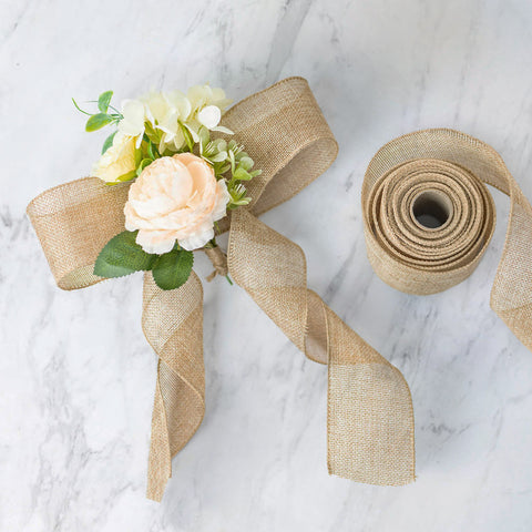 Jute Burlap String Cord Ribbon - Ivory – Country Craft Creations