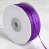1/8" x 100 Yards Solid Satin Ribbon - Purple