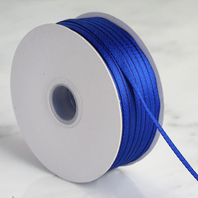 1/8" x 100 Yards Solid Satin Ribbon - Royal Blue