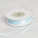 1/16" x 100 Yards Solid Satin Ribbon - Light Blue