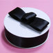1.5" x 50 Yards Solid Satin Ribbon - Black