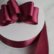 1.5" x 50 Yards Solid Satin Ribbon - Burgundy