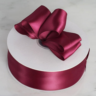 1-1/2 X 100 Yards Double Faced Satin Ribbon Red Polyester Ribbon for Gift  Wrapping Wedding Decoration Floral Arrangement Crafts