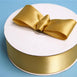 1.5" x 50 Yards Solid Satin Ribbon - Gold