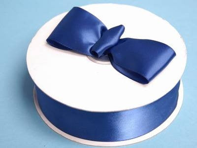 1.5" x 50 Yards Solid Satin Ribbon - Navy Blue