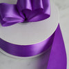 1.5" x 50 Yards Solid Satin Ribbon - Purple