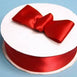 1.5" x 50 Yards Solid Satin Ribbon - Red