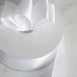 1.5" x 50 Yards Solid Satin Ribbon - White