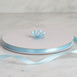 3/8" x 100 Yards Solid Satin Ribbon - Light Blue