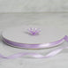 3/8" x 100 Yards Solid Satin Ribbon - Lavender