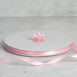 3/8" x 100 Yards Solid Satin Ribbon - Pink