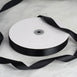 7/8" x 100 Yards Solid Satin Ribbon - Black