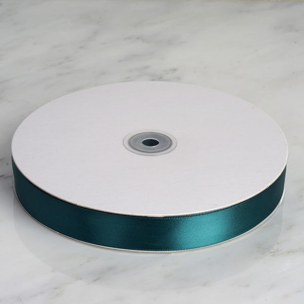 7/8" x 100 Yards Solid Satin Ribbon - Hunter Green