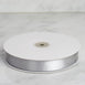 7/8" x 100 Yards Solid Satin Ribbon - Silver
