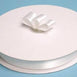 7/8" Satin Ribbon-White
