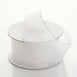 1.5" x 10 Yards Organza Ribbon With Wired Edge - White